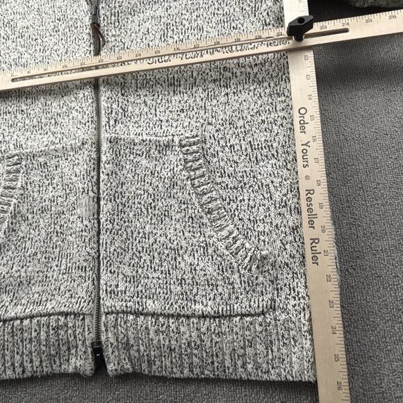 Roots Canada Jacket Adult Large Beige Full Zip Long Sleeve Knit Casual Men's - Picture 12 of 14